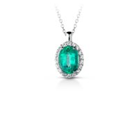 Collier PG Gioielli Femme in Or Smeraldo 0.20 Ct CIOHARMONY/1S - CIOHARMONY/1S
